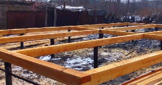 Пол на винтовых сваях Ржев цена от 15599 руб.